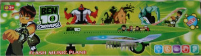

MK Enterprises Plane with Light and Music Ben10(multicolour)