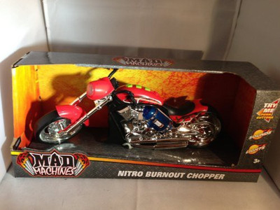 

Toy State Mad Machines Nitro Burnout Chopper(Red)