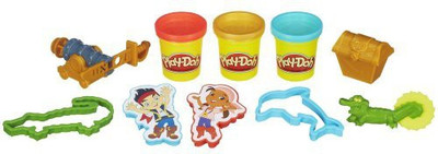 

Play-Doh Treasure Creations Set Featuring Jake And The Never Land(Multicolor)