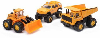 

Mighty Wheels construction set 3piece(Orange)