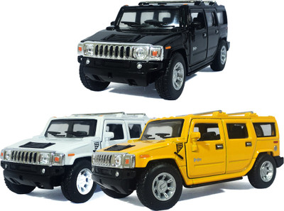 

Furious 4 JR-2008 Hummer H2 SUV - (Black-White-Yellow)(Black, White, Yellow)