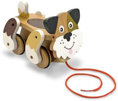 

Melissa & Doug Playful Puppy Pull Toy(Multicolor)