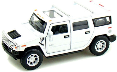 

Kinsmart 2008 Hummer H2 Suv(White)