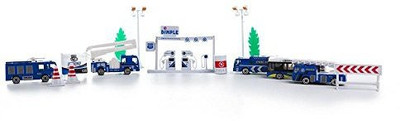 

Dimple 15 Piece Die Cast Police Force Set Dc11860(Multicolor)