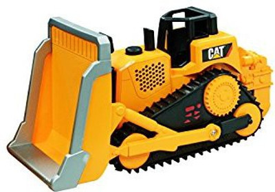 

Toy State State Caterpillar Construction Job Site Machines Bulldozer(Yellow)