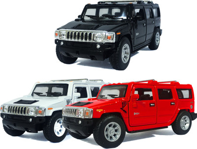 

Furious 4 JR-2008 Hummer H2 SUV -(Black-White-Red)(Black, White, Red), Black;red;white