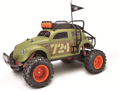 

Maisto Maisto 1:10 Desert Rebels VW Beetle Remote Car (Random Color) -EduToys(Multicolor)