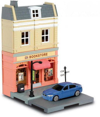 

RMZ City Diorama Book Store Set Multi Color(Blue)