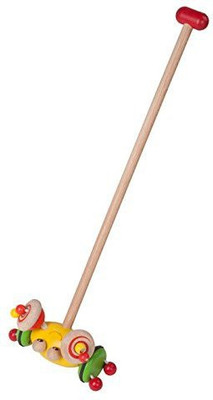 

Smart Gear Wonderworld Twisty Crab Wooden Push Along Walker(Multicolor)