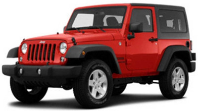 

New-Ray 1:32 City Cruiser Jeep Wrangler Diecast Model Car(Red)