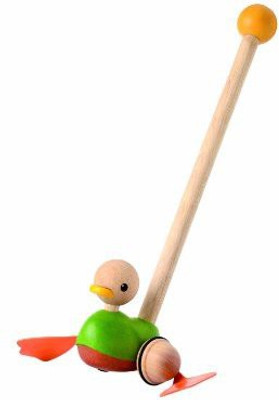 

Plan Toys Push Along Duck(Green)