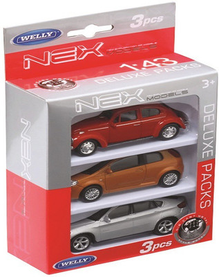 

Welly Scale 1:43 - 3pcs set A(Multicolor)