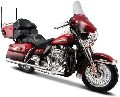 

Maisto Harley Davidson 2013 FLHTK Electra Glide Ultra Limited 1/18 Red Diecast Motorcycle(Red)