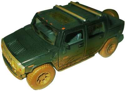 

Kinsmart 5" 2005 Hummer H2 SUT (Muddy)(Green)