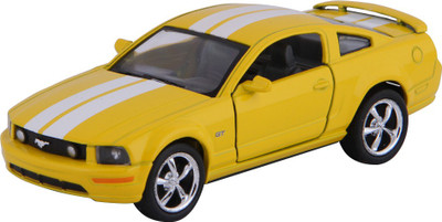 

Kinsmart Die-Cast Metal 2006 Ford Mustang Gt Sports(Yellow)