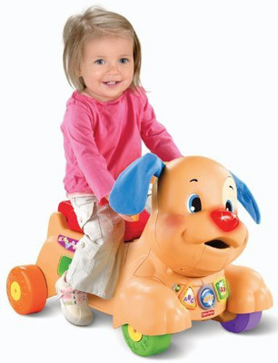 

Fisher-Price Laugh & Learn Stride-to-Ride Puppy(Multicolor)