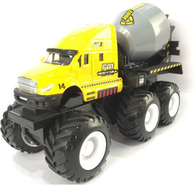 

Maisto Builder Zone Quarry Monsters Cement Mixer Yellow(Yellow)