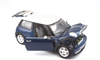 

Bburago Mini Cooper(Blue)