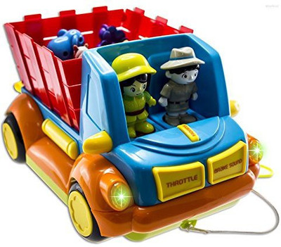 

WolVol Musical Bump And Go Farm Truck With Working(Multicolor)