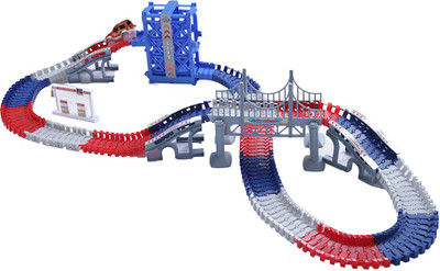 Maxtrax Metro City - 180 Track Pieces(Multicolor)