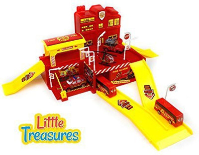 

Little Treasures Fire Fighting Play Set(Multicolor)