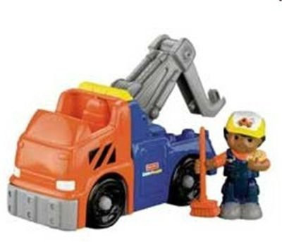 

Fisher-Price World Of Little People Michael And His Emergency Tow Truck(Orange)