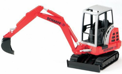 

Bruder Toys Schaeff Mini Excavator Hr 16(Red)