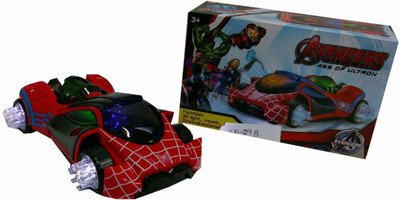

Shop & Shoppee Spiderman Omni - Directional musical car with 3D Lights(Multicolor)
