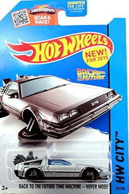 

Mattel Hot Wheels 2015 Release Back To The Future Time Machine(White)
