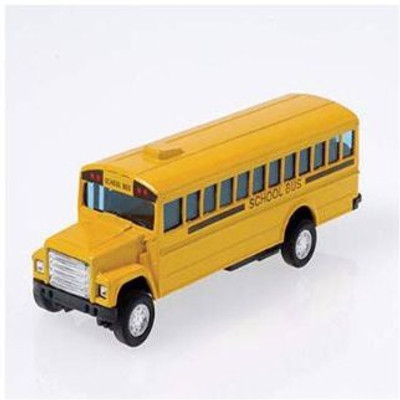 

US Toys Die Cast Metal School Bus5"(Yellow)