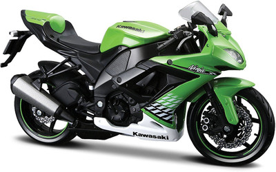 

Maisto Maisto 1:12 Kawasaki Ninja ZX-10R (Random Color)-EduToys(Multicolor)