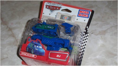 

Disney Cars Dj Mega Bloks Car(Blue)