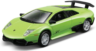 

Maisto Maisto Power Kruzerz 4.5 inch Pull Back Action - Lamborghini Murclelago LP 670-4 SV Diecast Model Car(Green)