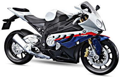

Maisto BMW S 1000RR(White, Blue), Blue;white