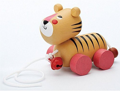

Mark'Style Tokyo Ingela P Arrhenius Mini Pull-along Toy Tiger(Multicolor)