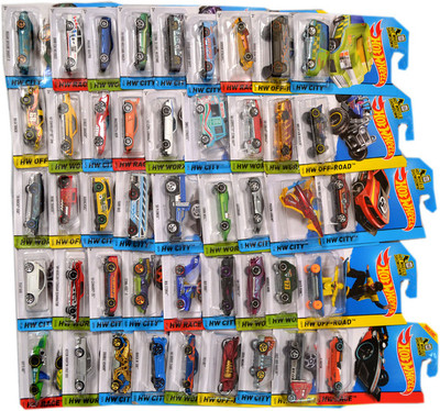 

Hot Wheels Basic Cars Assorted 45 Pc(Multicolor)