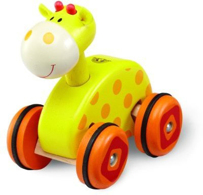 

Wonder World Wheely Giraffe Toy(Multicolor)