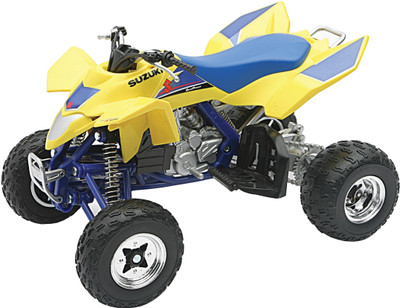

New-Ray Suzuki Quadracer R450 ATV(Yellow, Black), Black;yellow