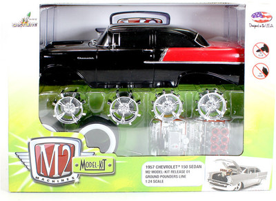 

M2 Machines 1957 Chevrolet 150 Sedan Model Kit 1:24(Black)