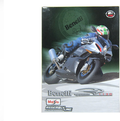 

Maisto Beneli Tornado Tre 1130 Assembly Kit 1:12 by Bike Scale Model(Silver)
