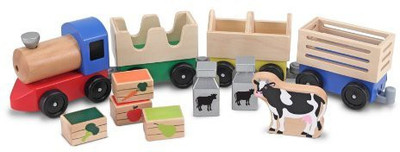 

Melissa & Doug Farm Train(Multicolor)