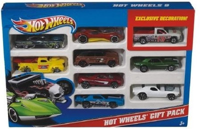 

Hot Wheels 9 Car Multipack(Multicolor)