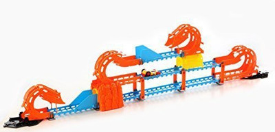 

ManaToy Thunder Flip Smash & Crash Slot Car Set 3 Level(Multicolor)