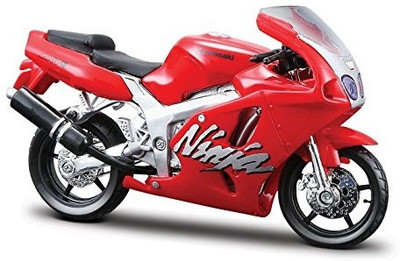 Bburago Kawasaki Ninja ZX-7r Diecast Motorcycle(Red)