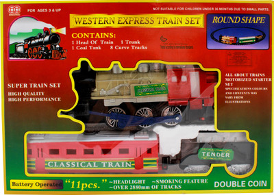 

Lovely Collection Western Express Train Set(Multicolor)