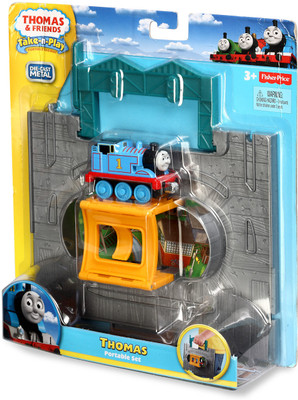 

Fisher-Price Thomas the Train Take-n-Play Thomas Engine Starter Set(Multicolor)