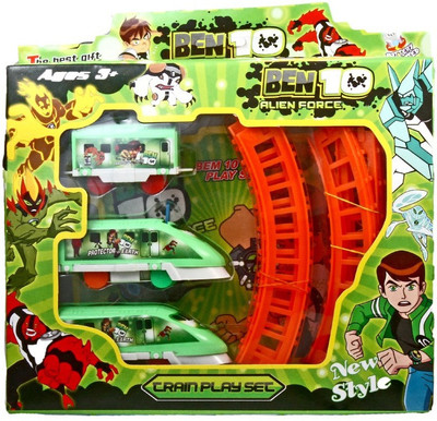 

Foxy Ben10 Alien Force Train Set(Green)