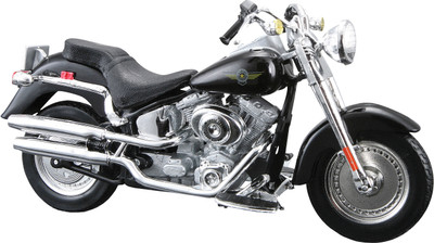 

Maisto Harley-Davidson 2004 FLSTFI Fat Boy(Black)