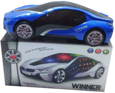 

Shop & Shoppee 3D Light & Musical Car(Blue)