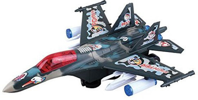 

ToyZe Bump And Go F18 Military Fighter Jet Stunt Bump And Go(Multicolor)